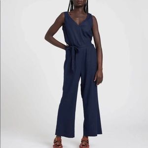 Universal Standard Linen Sleeveless Luna Jumpsuit
